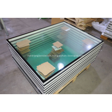 Hollow glass windows for GMP clean room